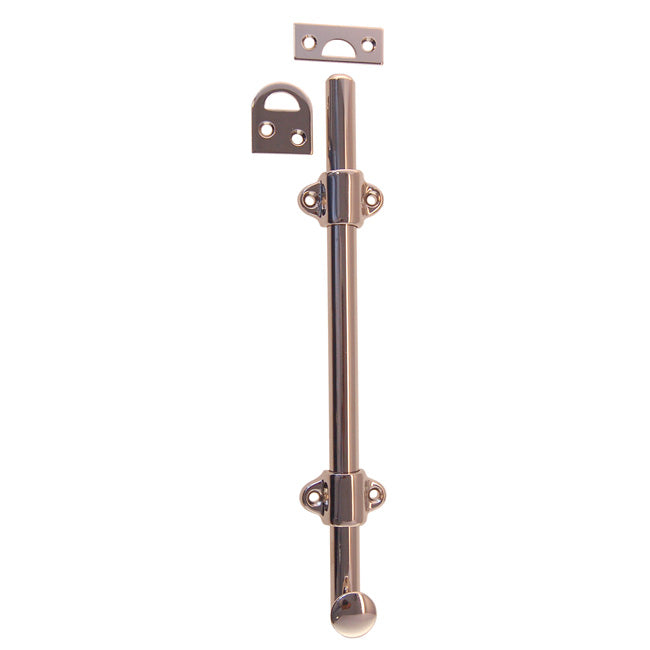 Polished Nickel Surface Bolt for Windows, French Windows & Doors - Purdy Hardware - Hooks