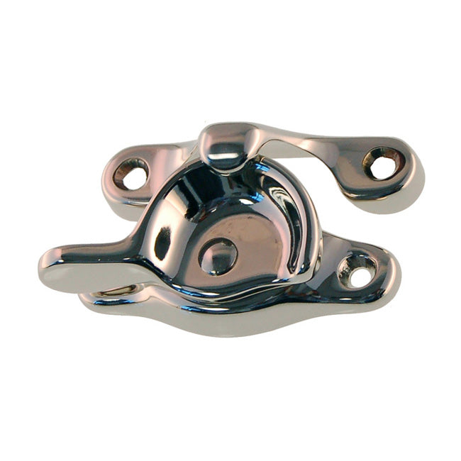 Classic Traditional Solid Brass Sash Lock in Polished Nickel - Purdy Hardware - Hooks