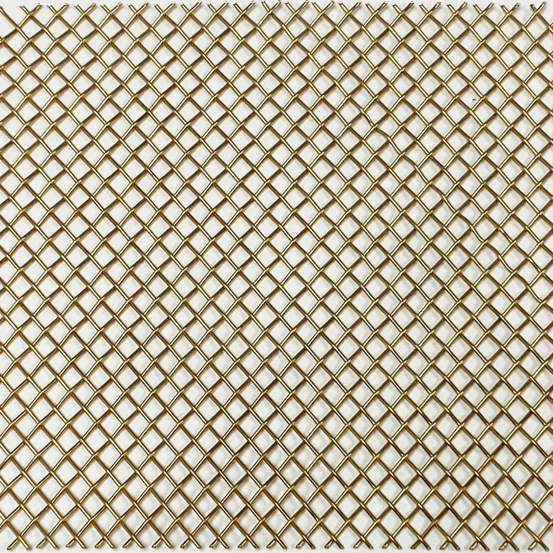 Wire Mesh Brass Architectural Woven Furniture and Creative Grille Mesh LB - Purdy Hardware - Wire Mesh