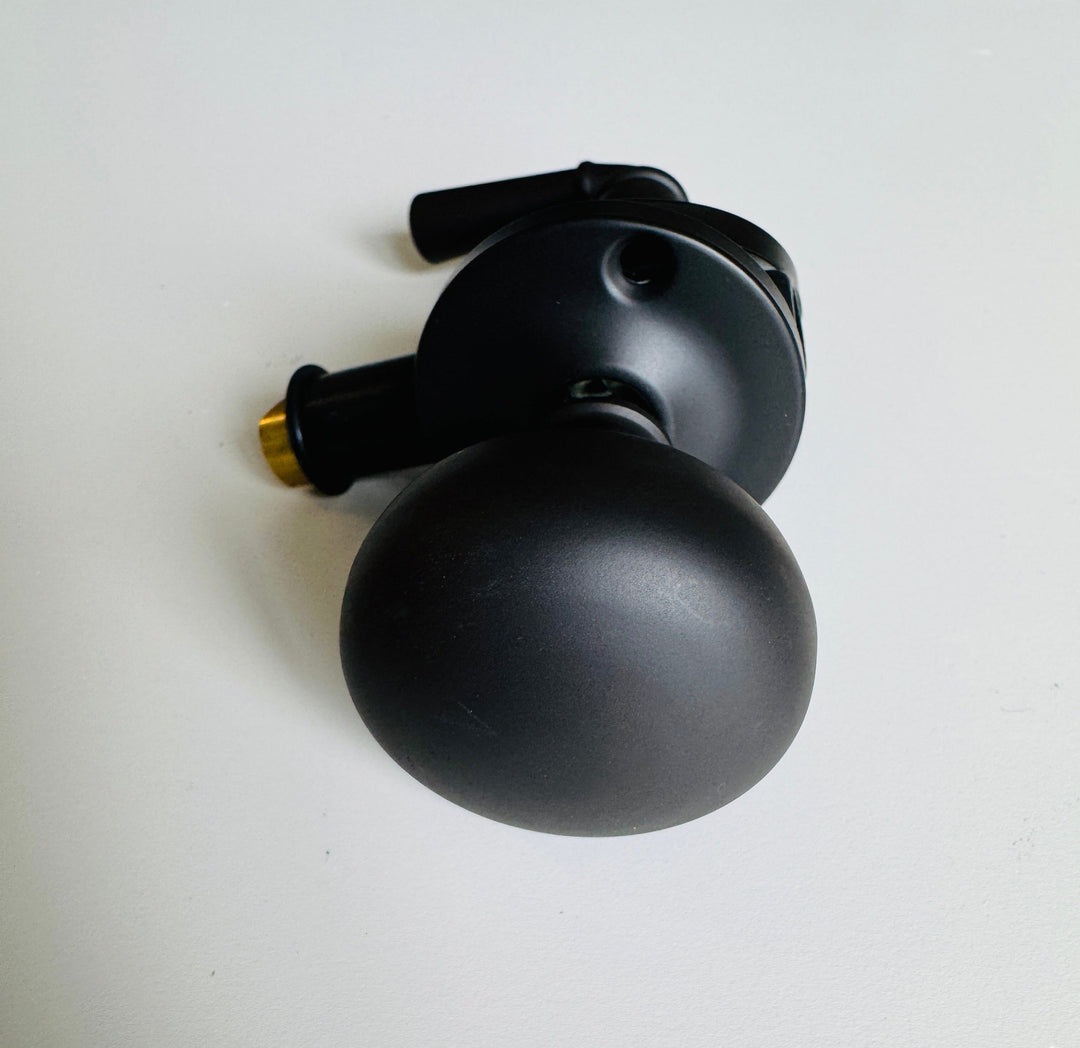 Oil rubbed Bronze Screen Door Mortise Latch with Knob & Lever - Purdy Hardware - Door Hardware