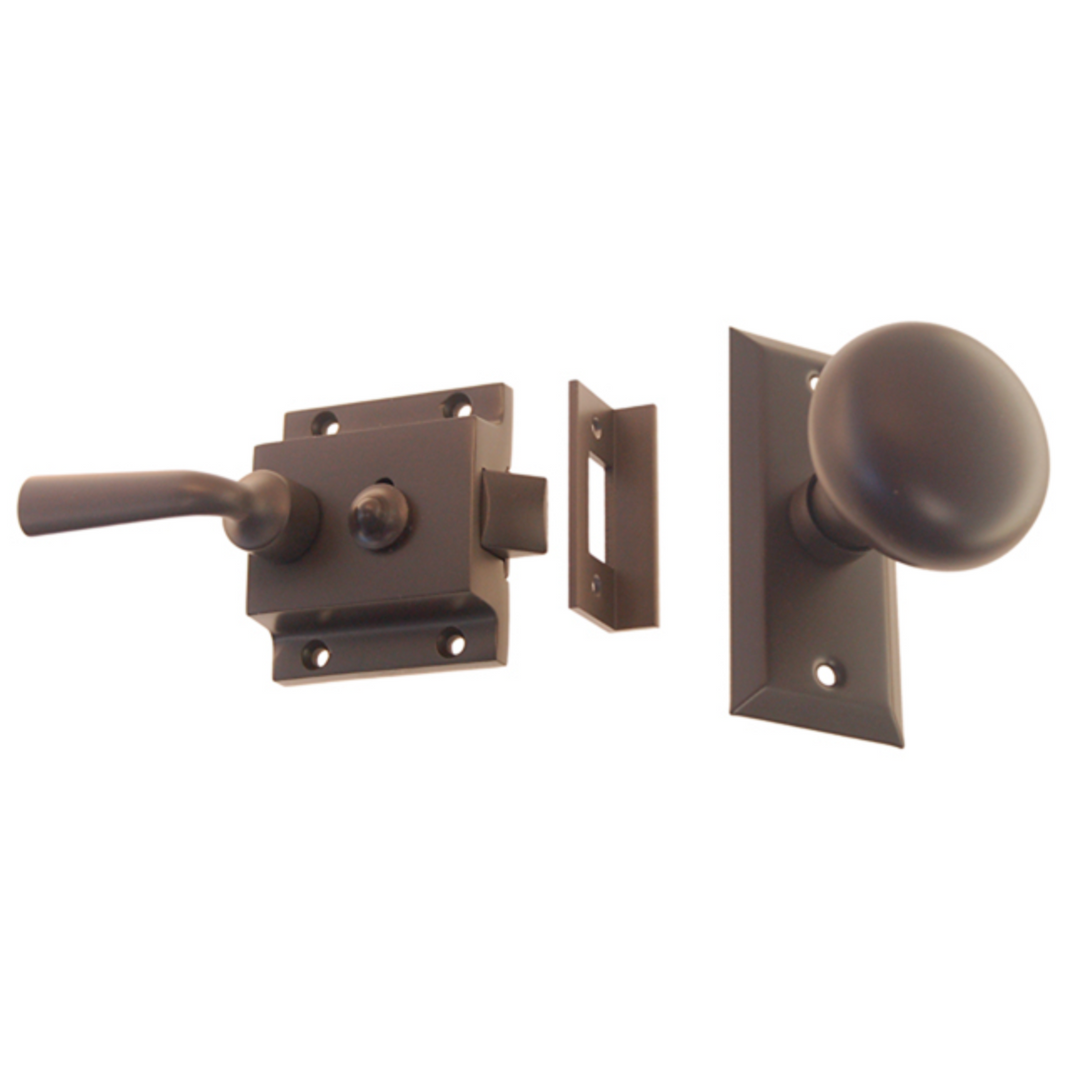 Oil Rubbed Bronze Screen Door Latch - Purdy Hardware - Hooks