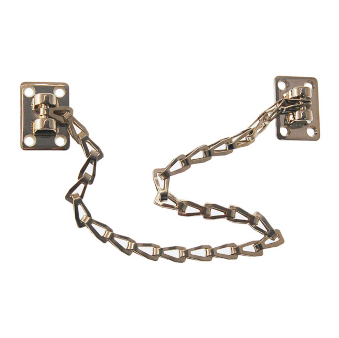 Polished Nickel 15" Long Adjustable Transom Chain - Purdy Hardware - Window Hardware