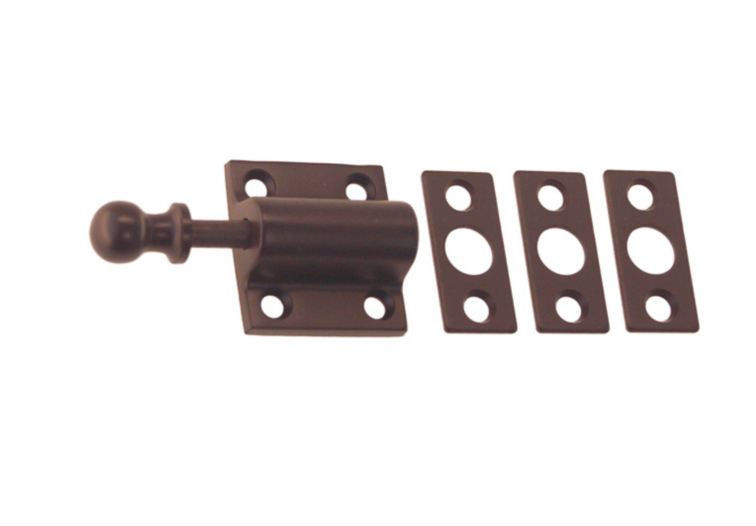 Sash ventilating bolt | Oil Rubbed Bronze - Purdy Hardware - Hooks