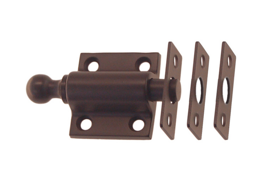 Sash ventilating bolt | Oil Rubbed Bronze - Purdy Hardware - Hooks