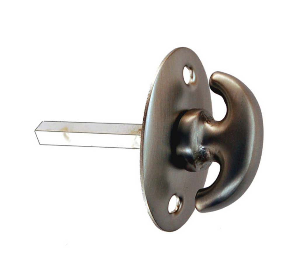 Brushed Nickel Thumb-turn | Brass Door Accessories - Purdy Hardware - Hooks