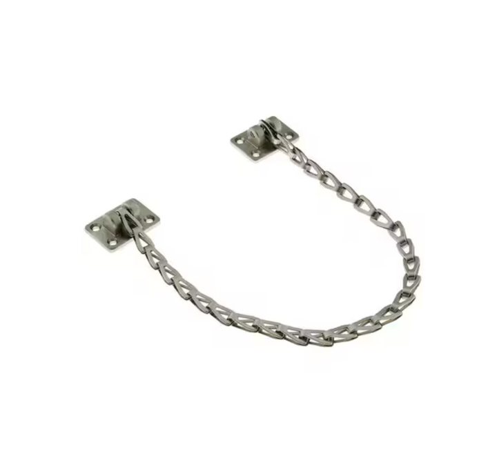 Brushed Nickel 15" Long Adjustable Transom Chain - Purdy Hardware - Transom Chain