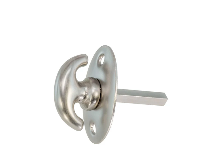 Brushed Nickel Thumb-turn | Brass Door Accessories - Purdy Hardware - Hooks