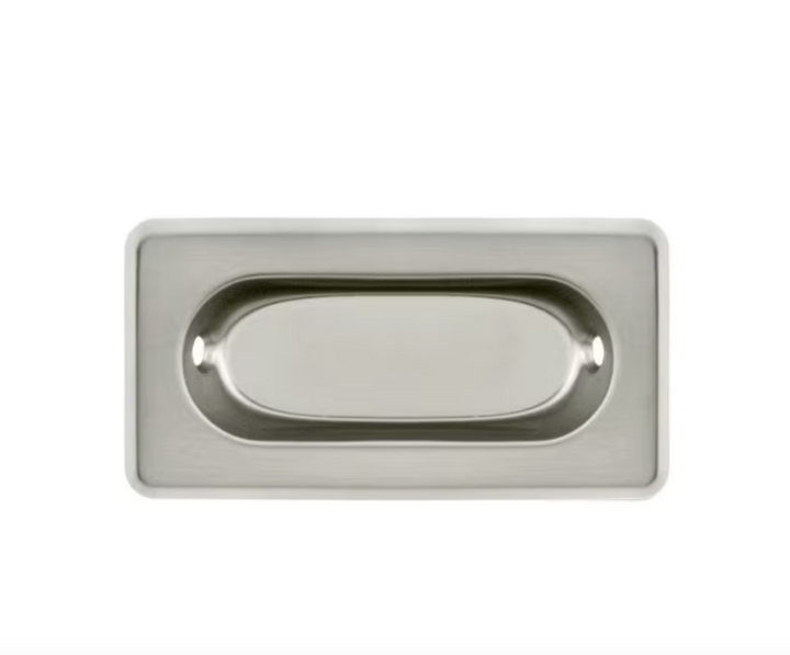 Brushed Nickel Recessed Sash Window Lift | Brass Window Accessories - Purdy Hardware - Recessed Sash Window Lift