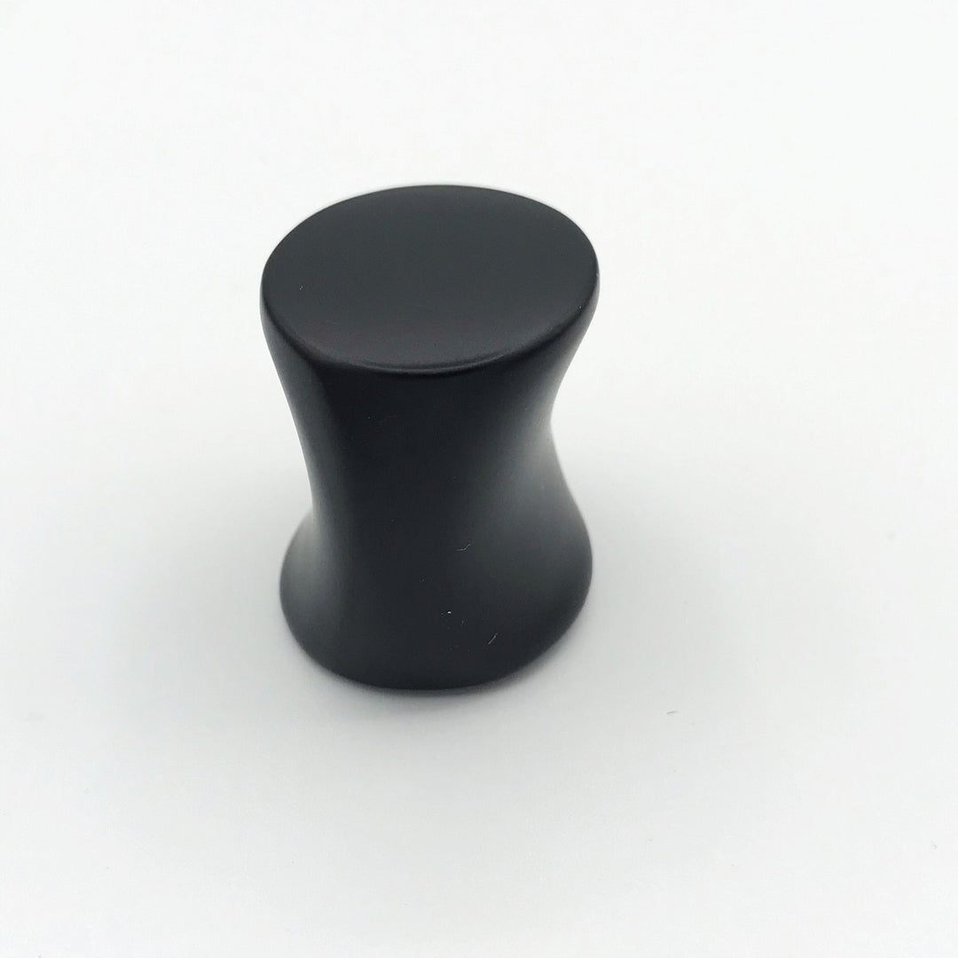 Oval "Novel" Brass, Chrome, Nickel, Matte Black Cabinet Knob