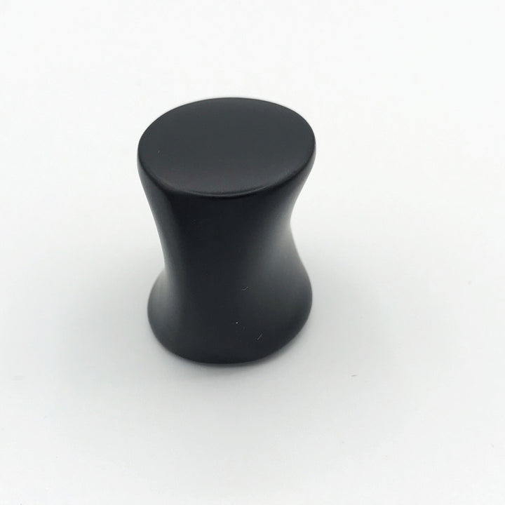 Oval "Novel" Brass, Chrome, Nickel, Matte Black Cabinet Knob