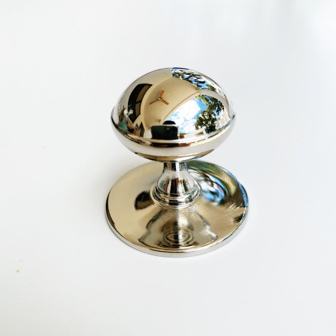 Polished Nickel Transitional "Queen" Cabinet Knob and Pulls, Drawer Pull, Kitchen Cabinet Hardware