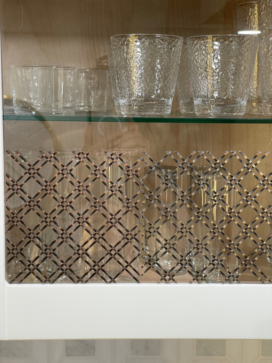 Wire Mesh Antique Bronze Finish Furniture and Creative Grille Mesh