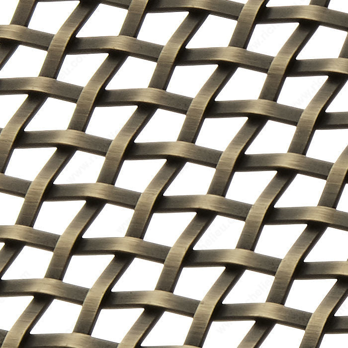 Wire Mesh Burnished Brass Creative Grille Mesh RBBC