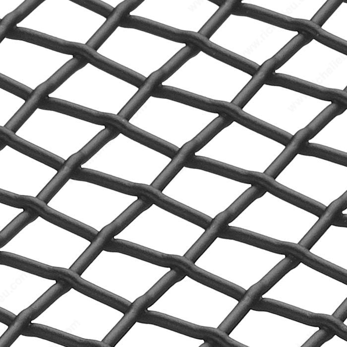 Wire Mesh Black Matte Architectural Woven Furniture and Creative Grille Mesh RE