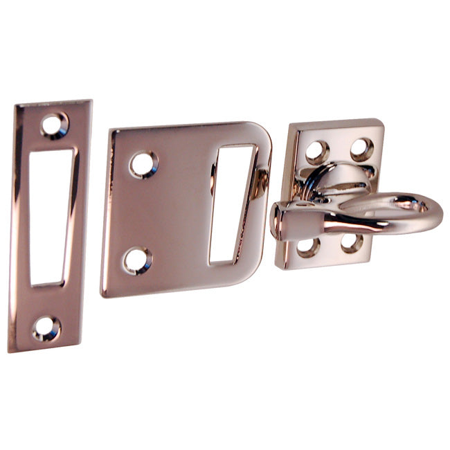 Solid Polished Nickel Casement Window Latch with Ring Handle – Purdy ...