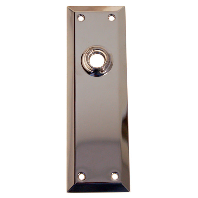 Polished Nickel Trim Plate (Escutcheon) for Doors - Purdy Hardware - 