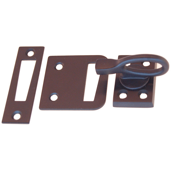 Oil Rubbed Bronze Casement Window Latch with Ring Handle - Purdy Hardware - Hooks
