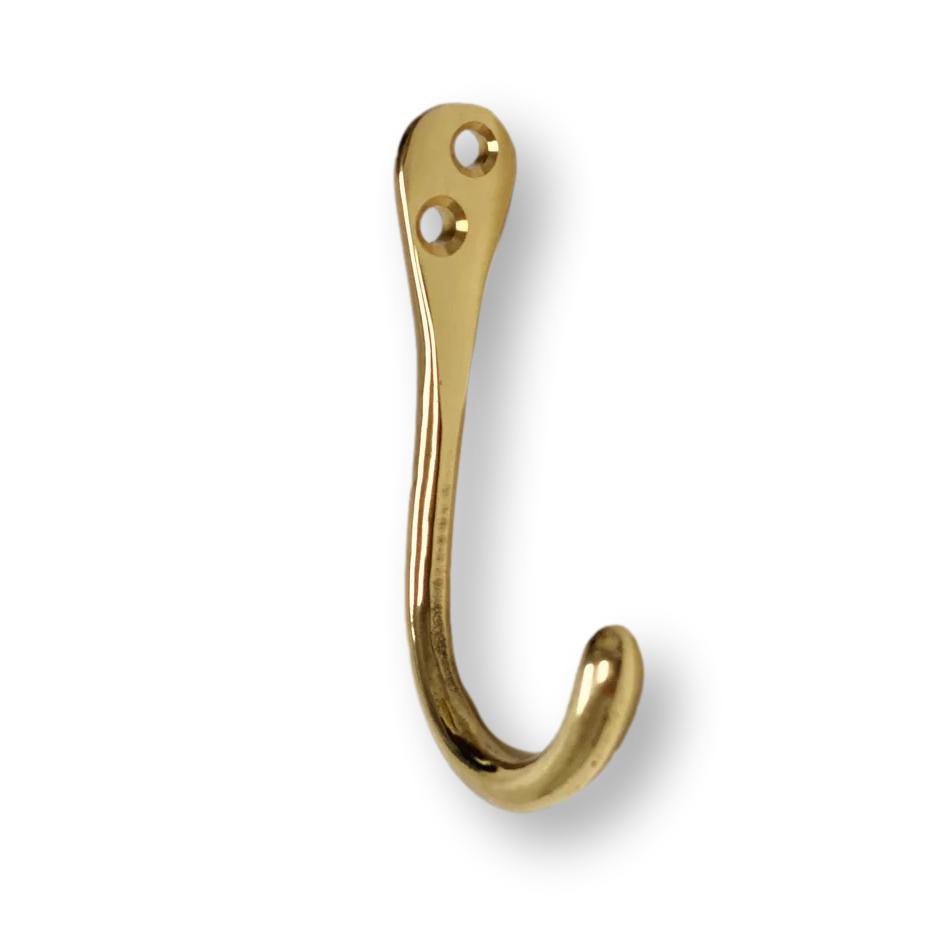 Brass Wall Hooks Decor Hardware - Purdy Hardware - Hooks