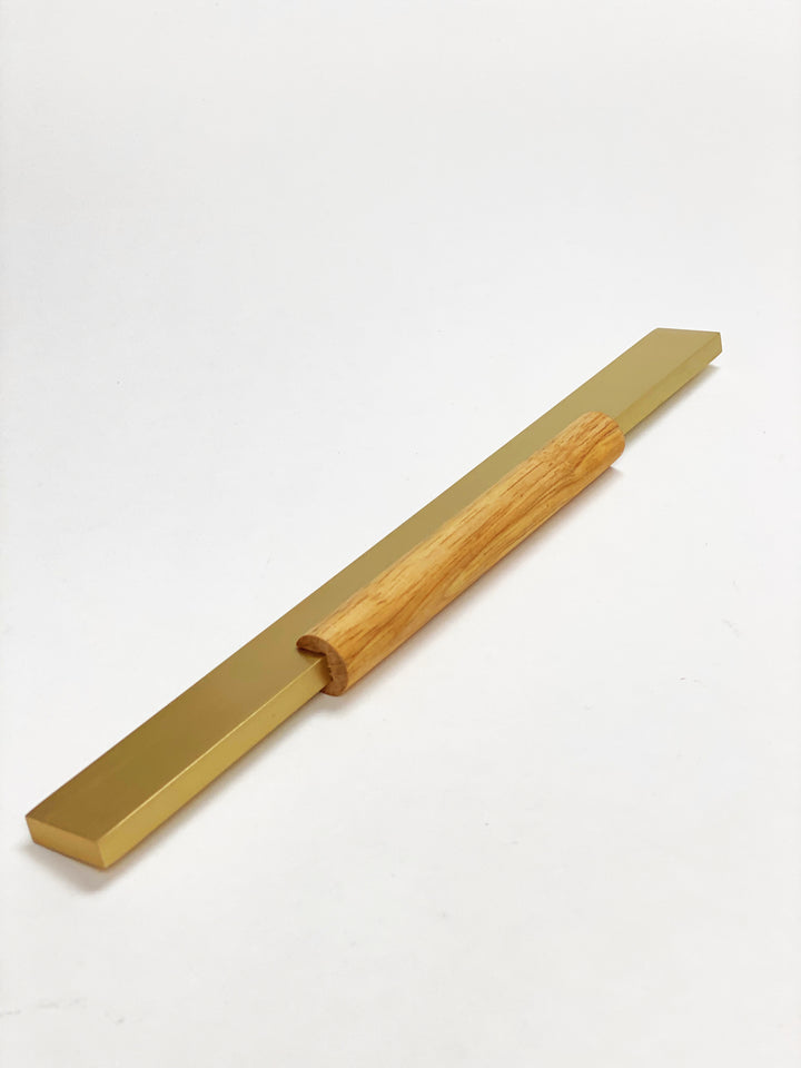 Closet Solid Wood Natural Color and Metal Drawer Pulls - Purdy Hardware - Pulls
