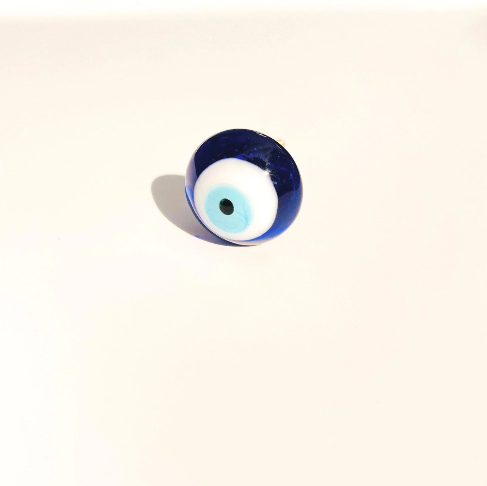 Evil Eye Glass Knob, "Blue" Modern Cabinet Hardware Farmhouse Drawer Knob - Purdy Hardware - 