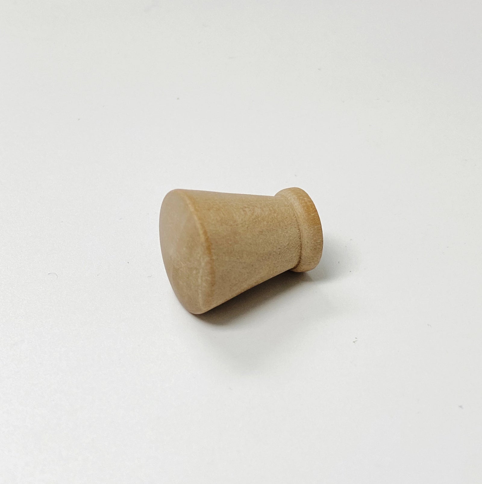 Cone Wood Shaped Round Cabinet Knob - Purdy Hardware - Knobs
