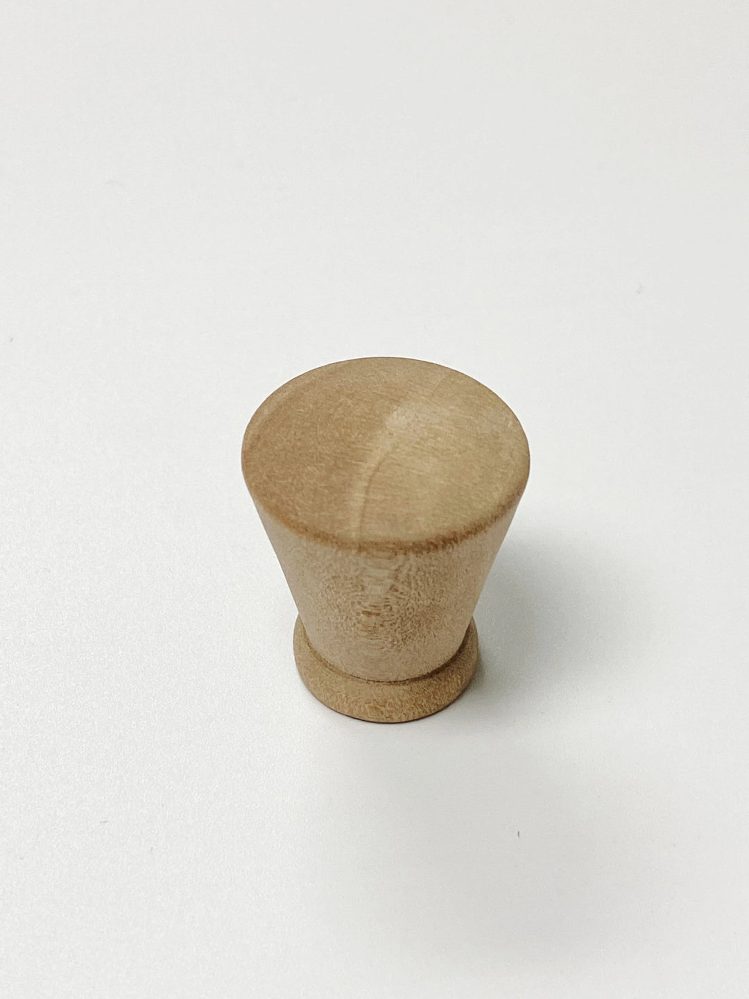 Cone Wood Shaped Round Cabinet Knob - Purdy Hardware - Knobs