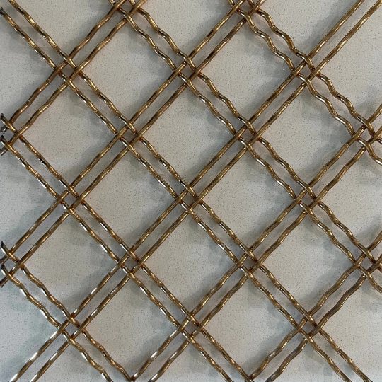 Wire Mesh Brass Architectural Woven Furniture and Creative Grille Mesh NB - Purdy Hardware - Wire Mesh