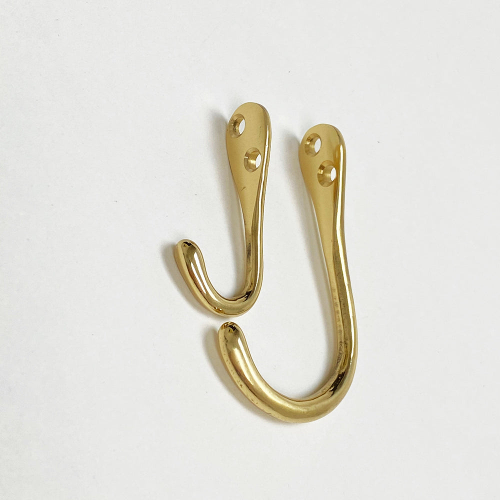 Brass Wall Hooks Decor Hardware - Purdy Hardware - Hooks