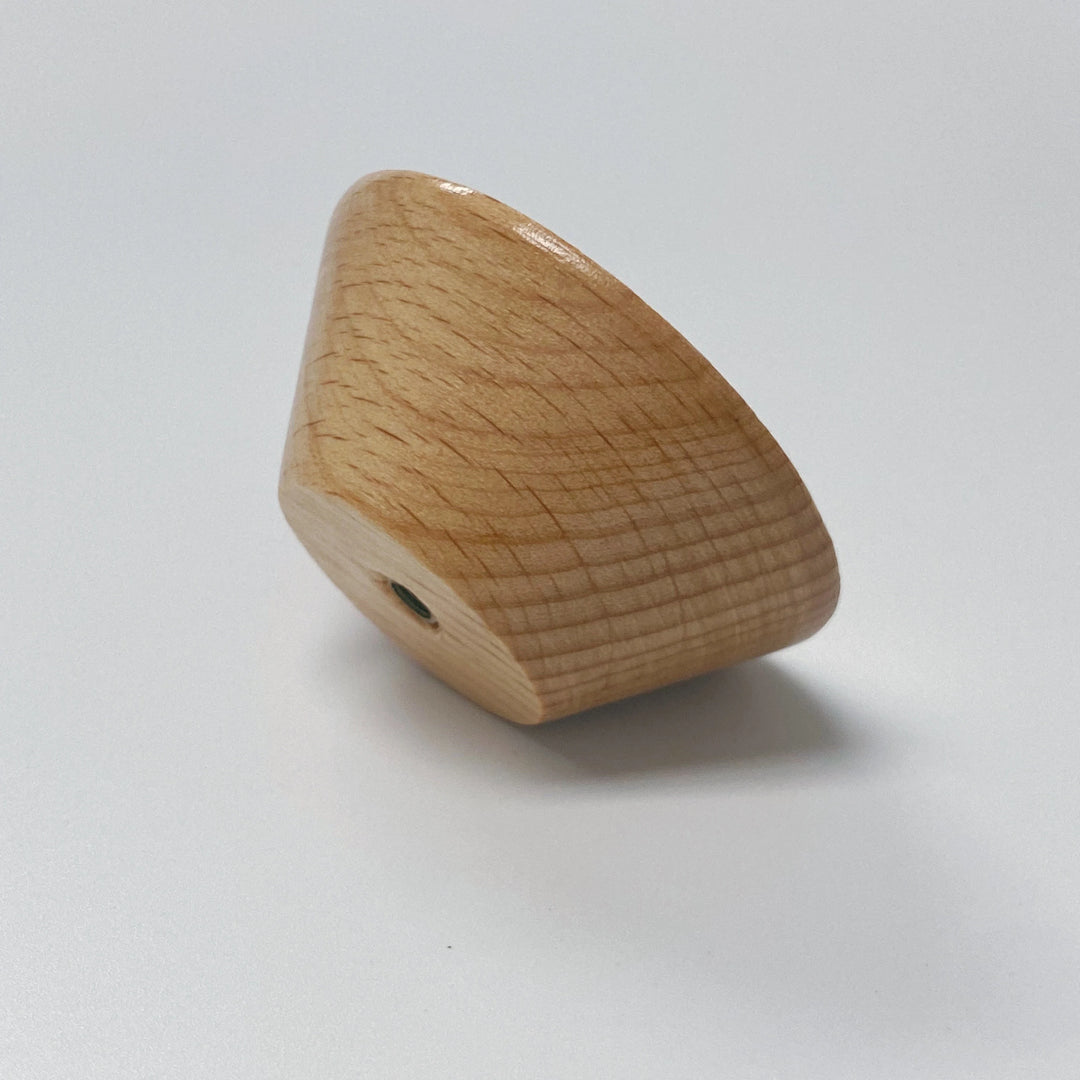 Light Wood Mid-Century Cone Shaped Round Cabinet Knob - Purdy Hardware - Knobs