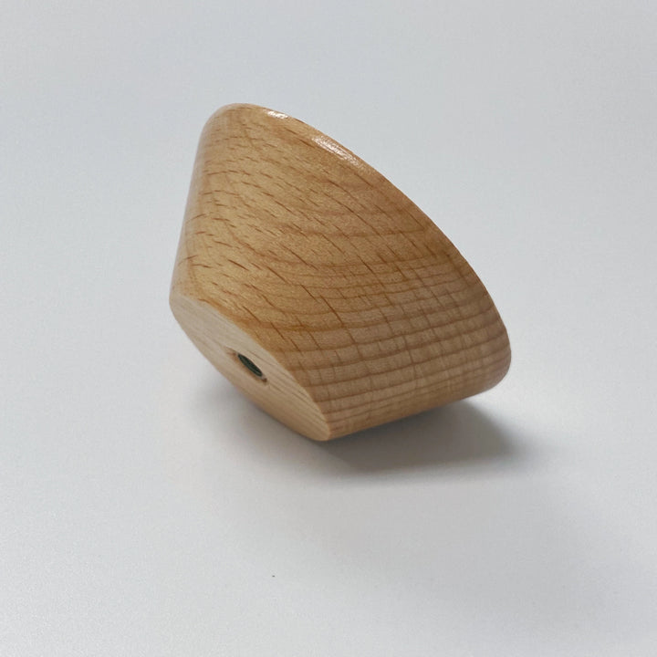 Light Wood Mid-Century Cone Shaped Round Cabinet Knob - Purdy Hardware - Knobs