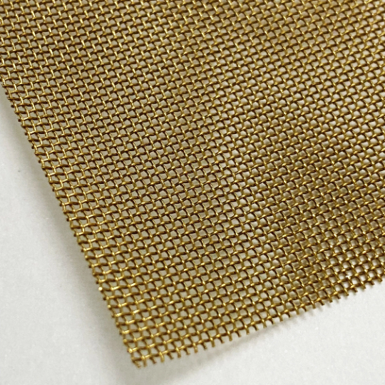 Brass Paper-Making 36"x4' Mesh Furniture and Creative Grille Mesh - Purdy Hardware - Wire Mesh