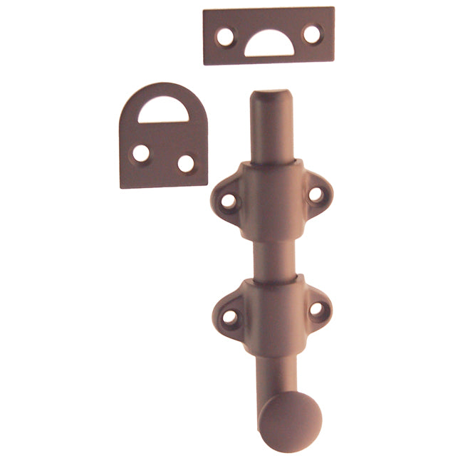 Oil Rubbed Bronze Surface Bolt for Windows, French Windows & Doors - Purdy Hardware - Hooks
