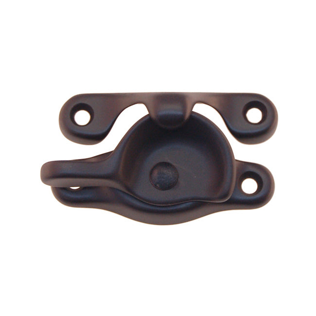 Classic Traditional Solid Brass Sash Lock in Oil Rubbed Bronze - Purdy Hardware - Hooks