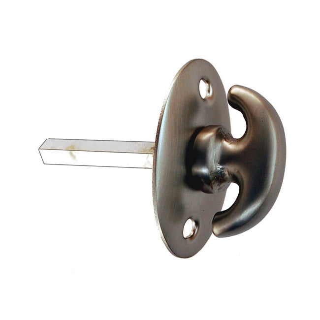 Solid Brushed Nickel Thumbturn | Brass Door Accessories - Purdy Hardware - Hooks