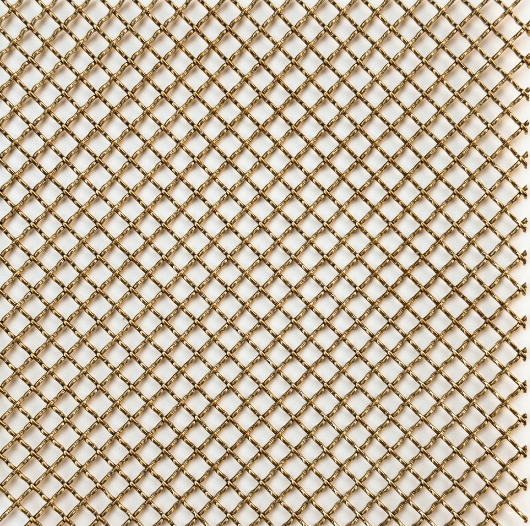 Wire Mesh Brass Architectural Woven Furniture and Creative Grille Mesh SR - Purdy Hardware - Wire Mesh