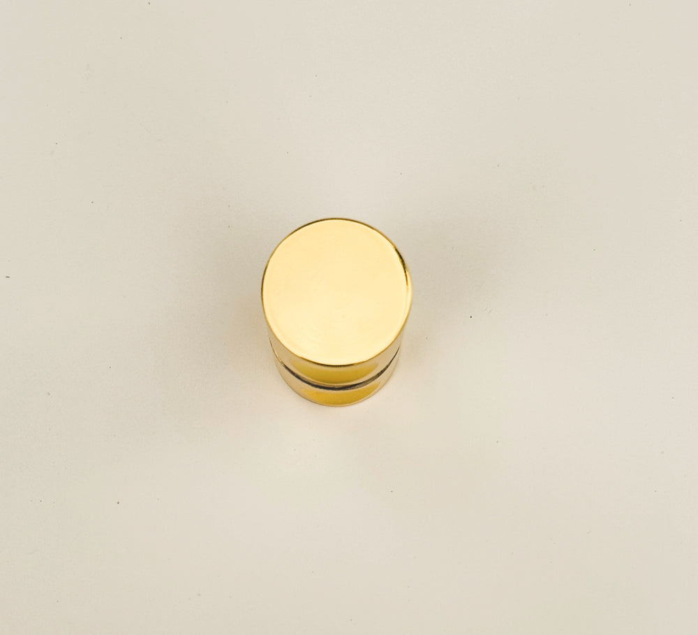 Glass Door Single Hole Knob Gold Finished Shower Door Knob - Purdy Hardware - 