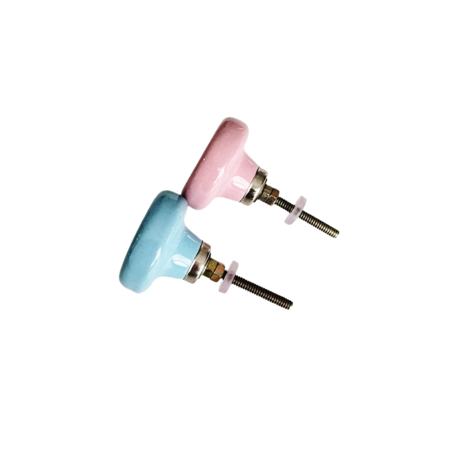 Ceramic Bottom "Kids" Cabinet Knob | Furniture and Cabinet Hardware - Purdy Hardware - 