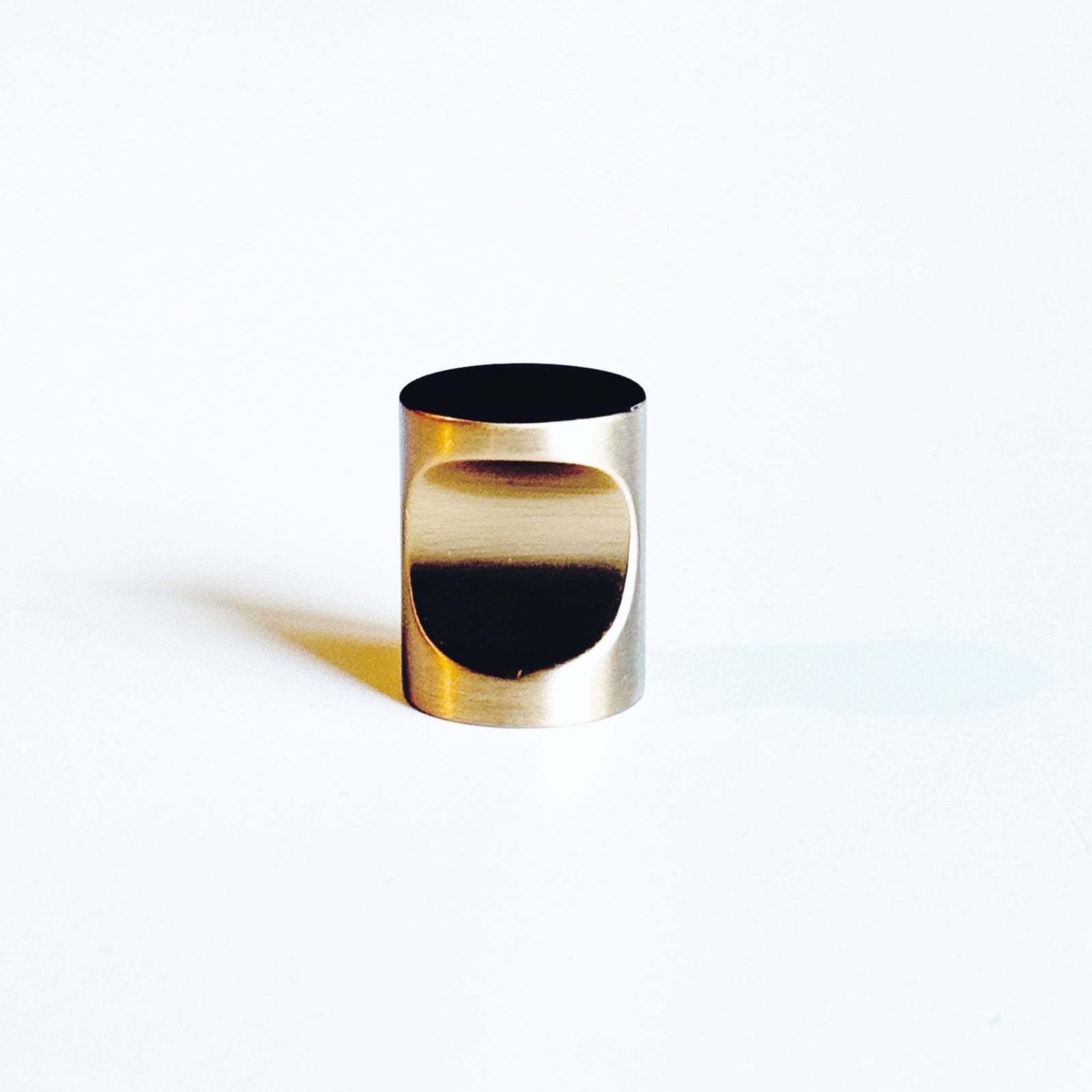 Whistle Champagne Bronze Cabinet Drawer Knob - Purdy Hardware - Knobs