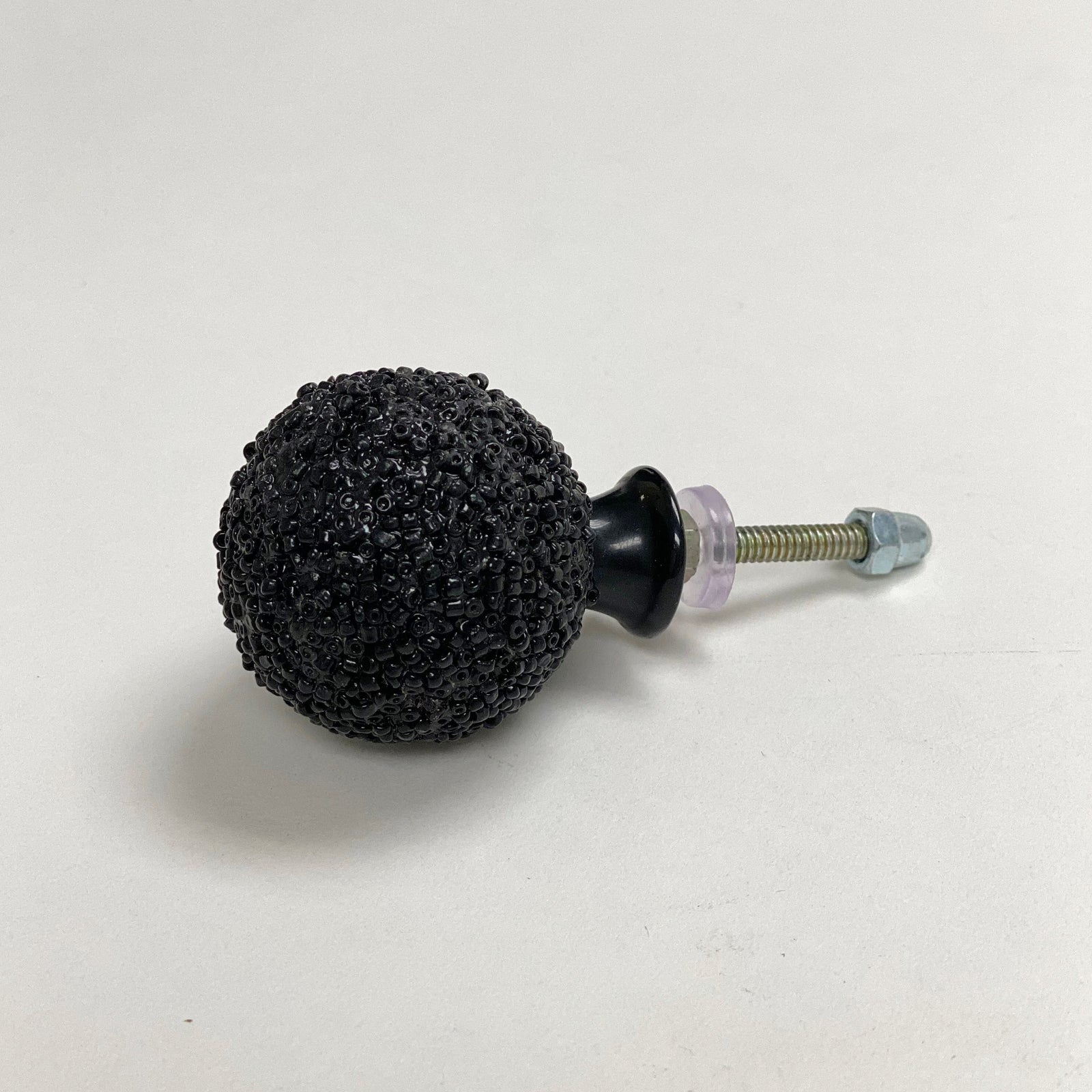 Black Beads Cabinet Drawer Knob - Purdy Hardware - 