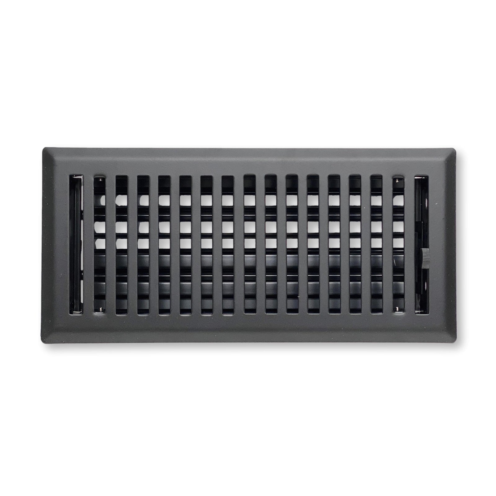 Decorative Black "Lineal" Metal Register - Purdy Hardware - Registers