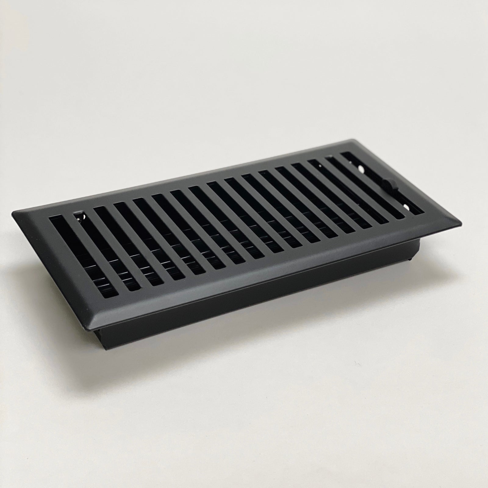 Decorative Black "Lineal" Metal Register - Purdy Hardware - Registers