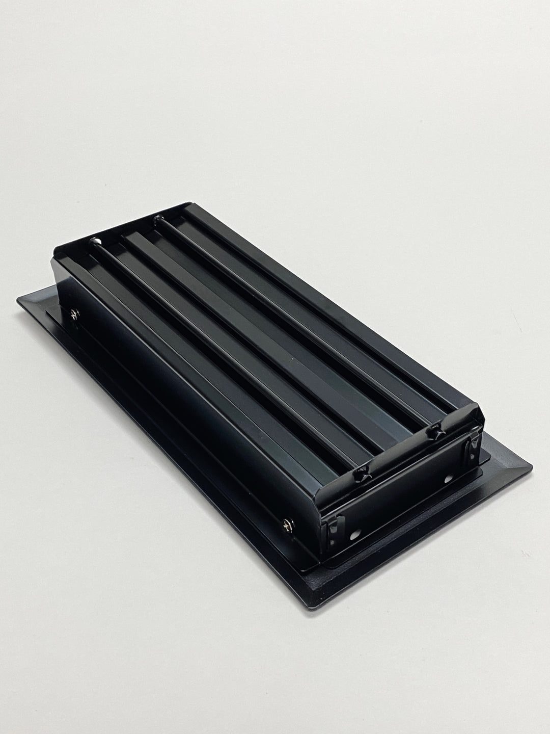 Decorative Black "Lineal" Metal Register - Purdy Hardware - Registers