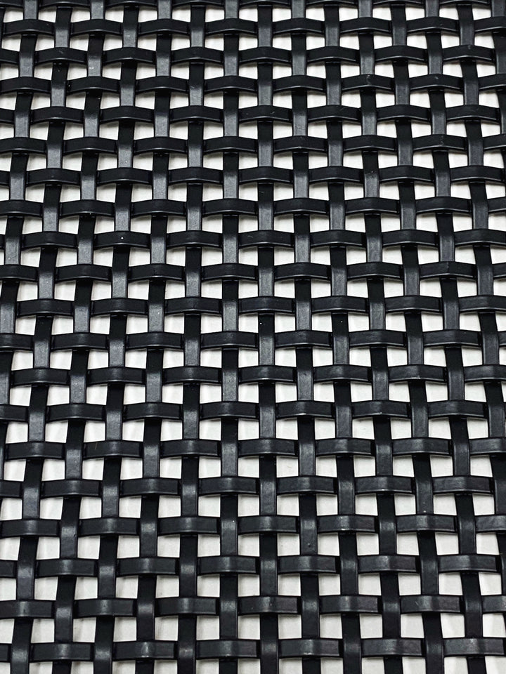 Wire Mesh Black Powder Coated Architectural Woven  Furniture and Creative Grille Mesh FABK - Purdy Hardware - Wire Mesh