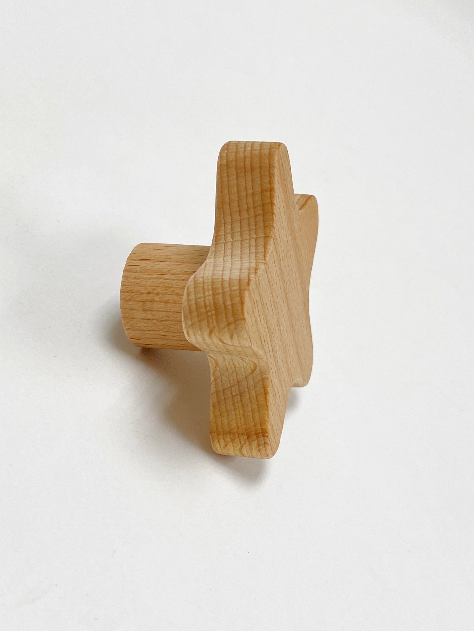 Wooden "Star" Cabinet Knob - Purdy Hardware - Knobs