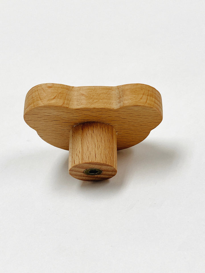 Wooden "Bear" Cabinet Knob - Purdy Hardware - Knobs
