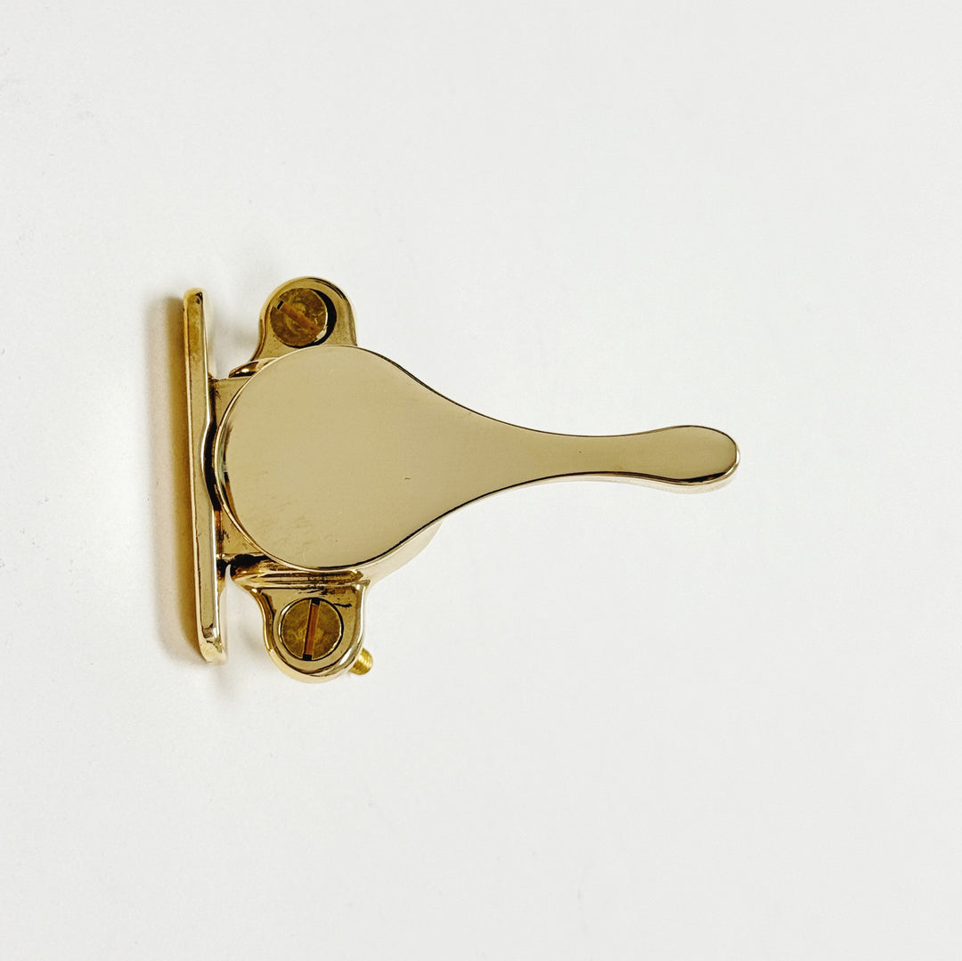 Polished Brass Sash Window Stay – Purdy Hardware
