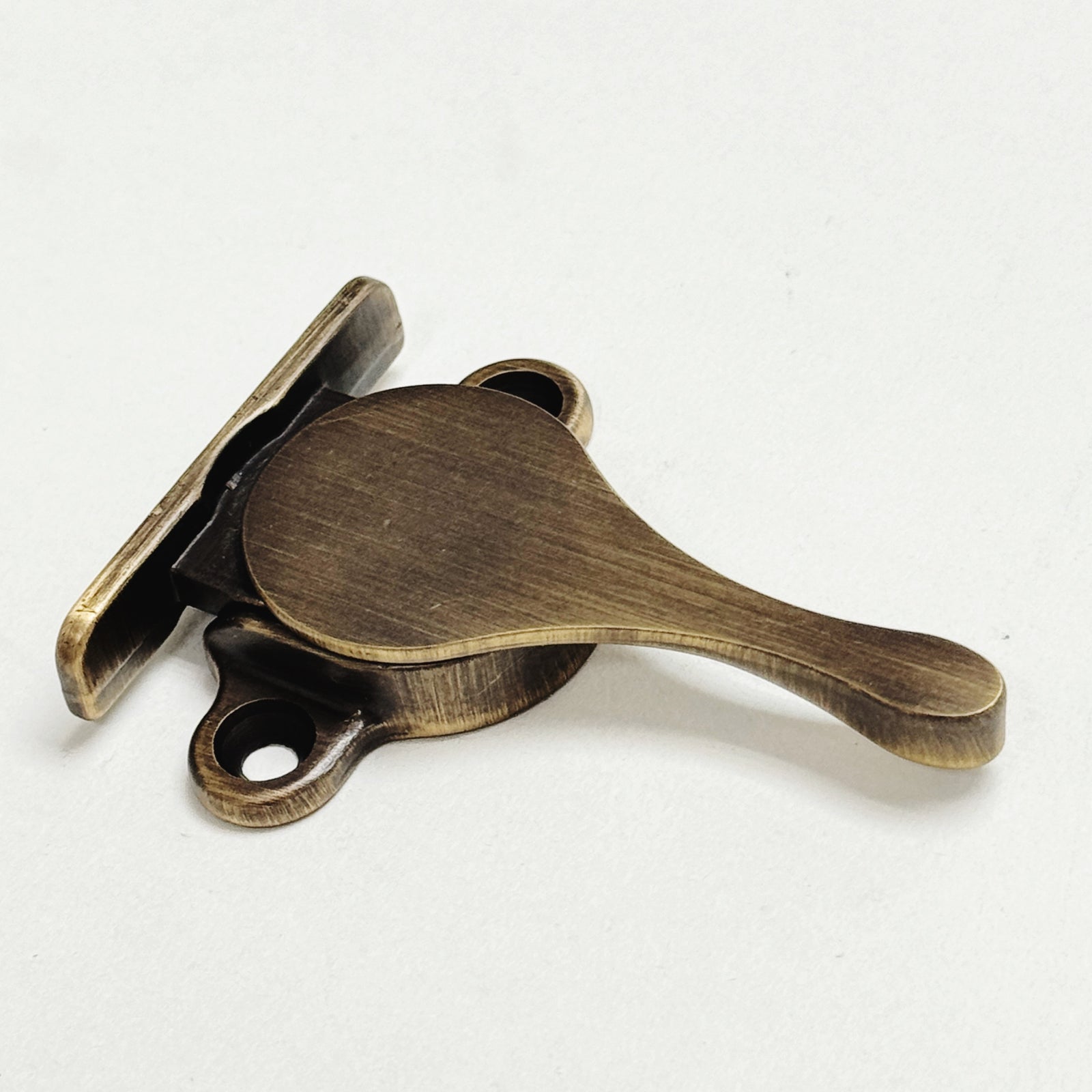 Antique Brass Sash Window Stay - Purdy Hardware - Hooks