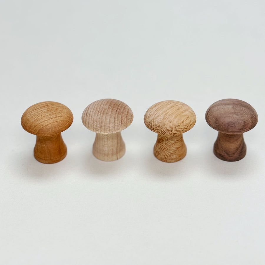 Round Wood "Kup" Cabinet Knob - Purdy Hardware - Knobs
