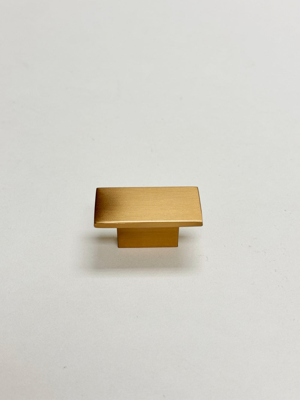 Champagne Bronze "Style 55" Rectangular Modern Cabinet Knobs - Purdy Hardware - 