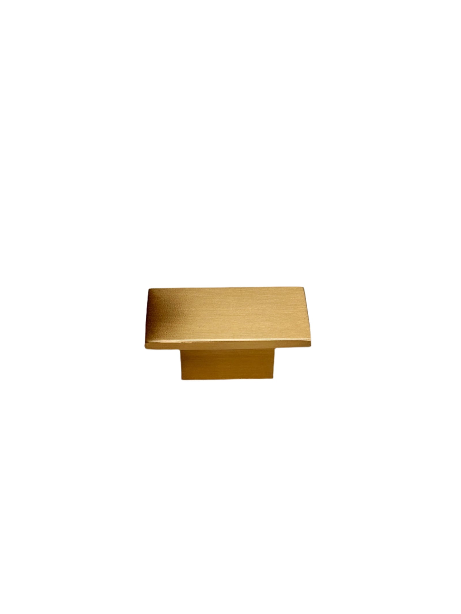 Champagne Bronze "Style 55" Rectangular Modern Cabinet Knobs - Purdy Hardware - 